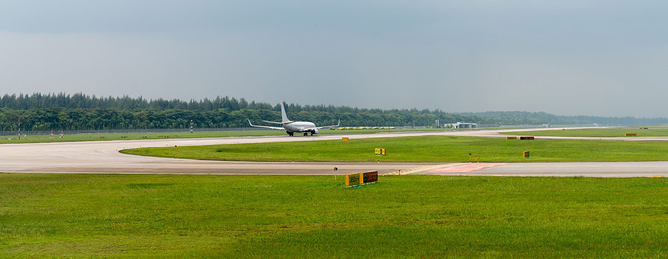 photo of a airport runway